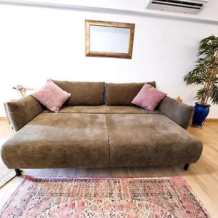 Seaview Luxury Apartment With Patio, Terrace, Pool, Tv 65 In, Cables Apartamento Klorakas